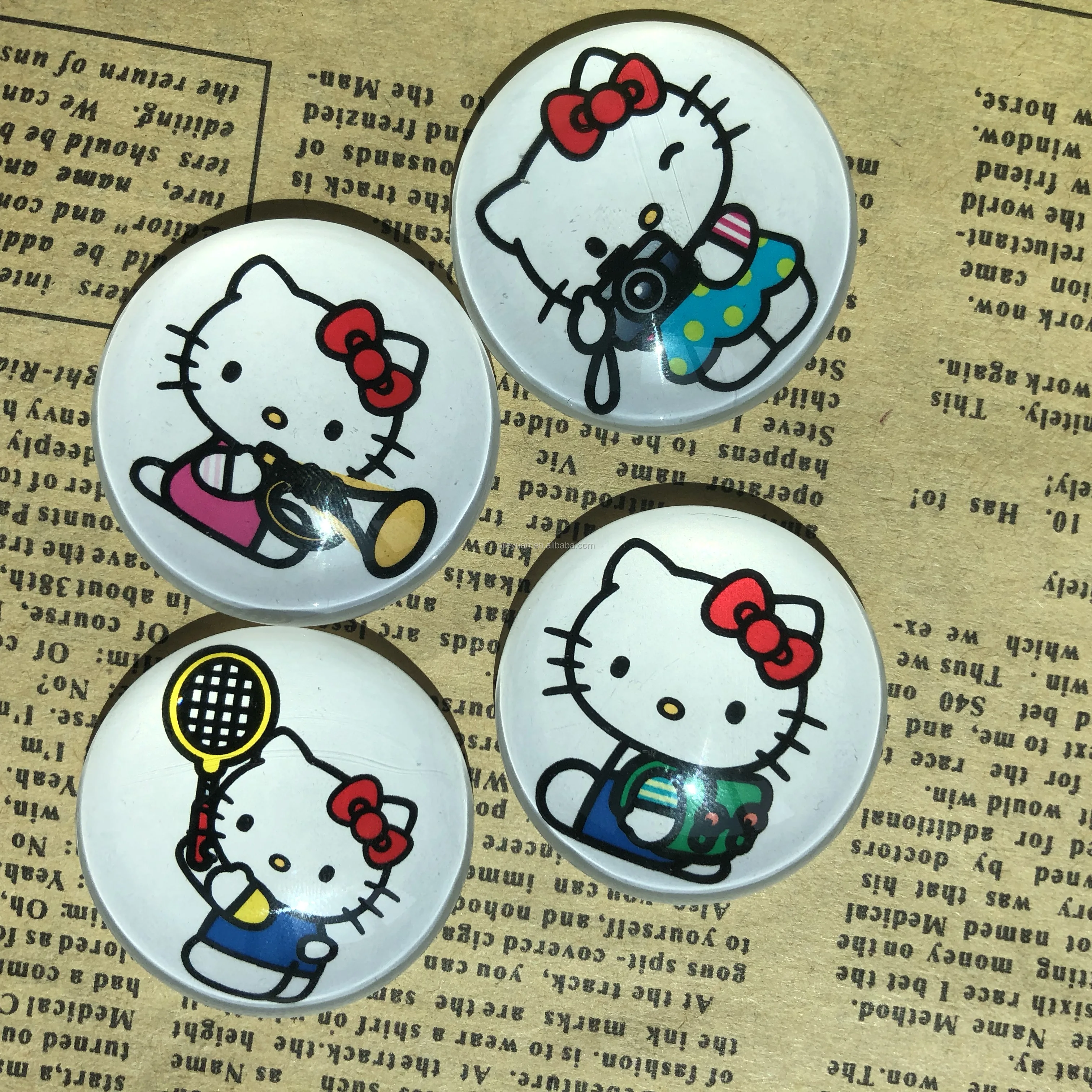 
Wholesale cheap price custom made glass fridge magnets 