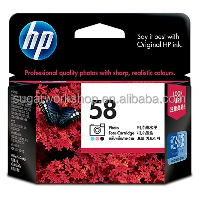 Натуральная кожа (58 Tri Цвет) C6658 для струйного принтера HP для DJ 3650 / 3845 / 5160 / 5550 / 5652 / 9650 / 9680 DSJ 450ci/апельсиновый сок шт 1315 / 1350 / 2110