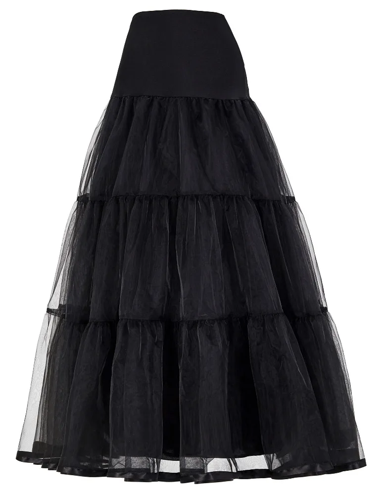 Grace Karin женские кринолин нижняя крышка объектива для ретро винтажное платье CL010421-1