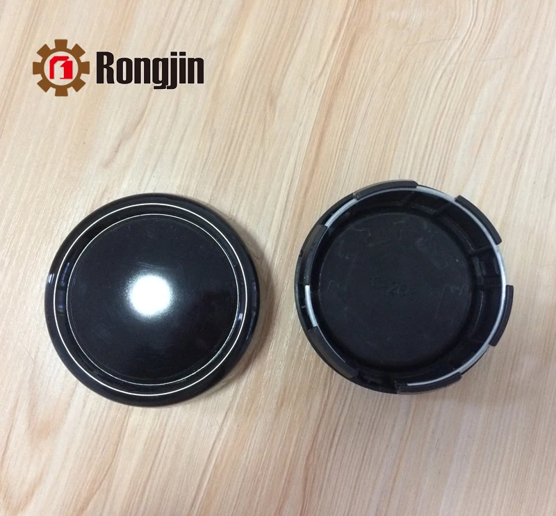 
ABS 79.2mm 6 Lug Black Wheel Hub Cap Center 