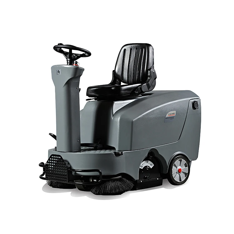 GM-MINIS Best Quality MINI Automatic Industrial Ride on Floor Sweeper with Roller Brush