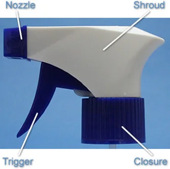 
28mm trigger sprayer plastic new design fine mist sprayer cosmetic trigger sprayer 