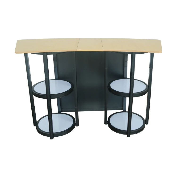 New Style Outdoor Twister Tower Display Counter Metal and Aluminium Trade Show Exhibition Stand for Advertising