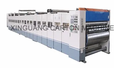 Fully automatic high speed 3/5/7 ply corrugated cardboard production plant carton box making machine