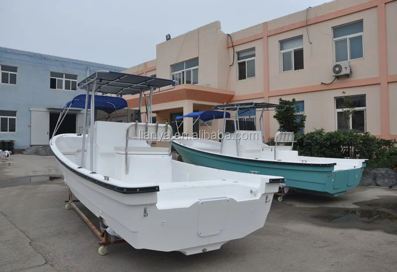 Liya 25ft fishingboat frp panga boat for fishing use