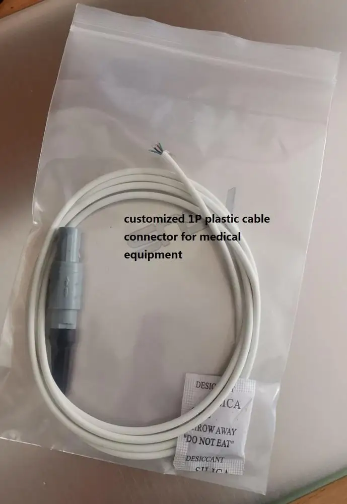 PAG M14 straight connector 2 3 4 5 6 7 8 9 10 14 pin female male plastic push-pull connector for medical instrument