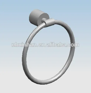 современной ванной комнаты стены монтажные принадлежности хромирование латуни круглый кольцо полотенца