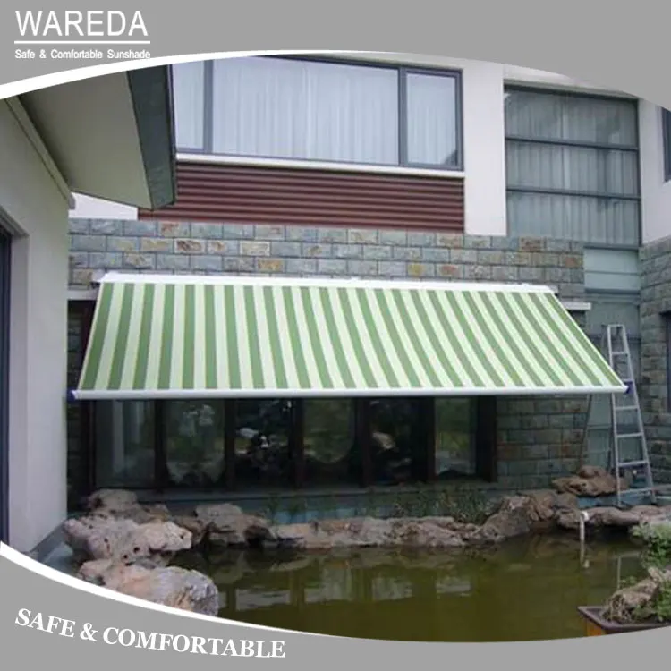 outdoor waterproof retractable awnings