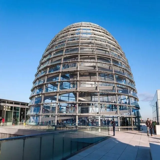 Professional design prefab fiberglass dome house geodesic dome