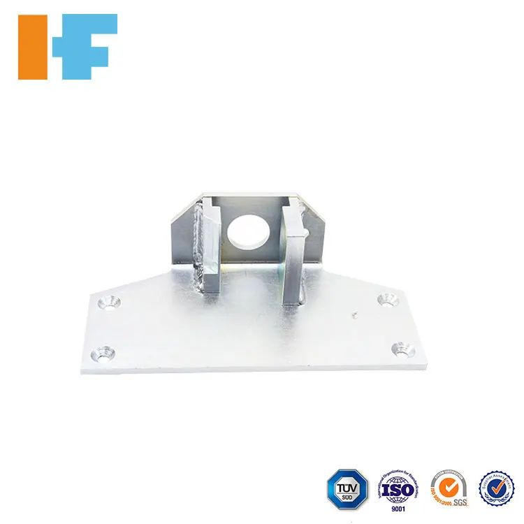 
Galvanized steel fabrication laser cutting welding parts 