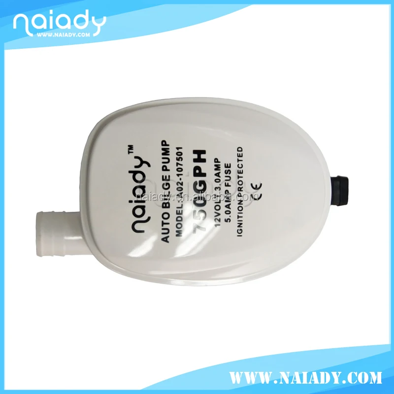 NAIADY 750GPH DC Automatic Boat Bilge Water Pump for marine