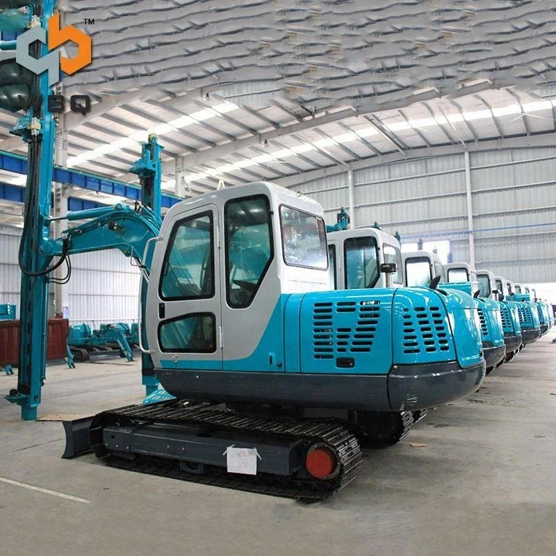 High Efficient SWDL 600 Ground Screw Piling Machine for Foundation Construction