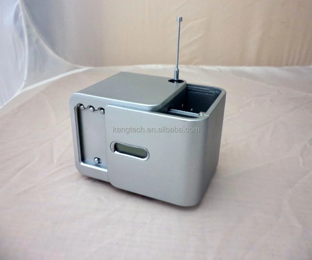 CT-811 Fancy Cheap Cube Shape Slip N Slide Digital Tuning Radio