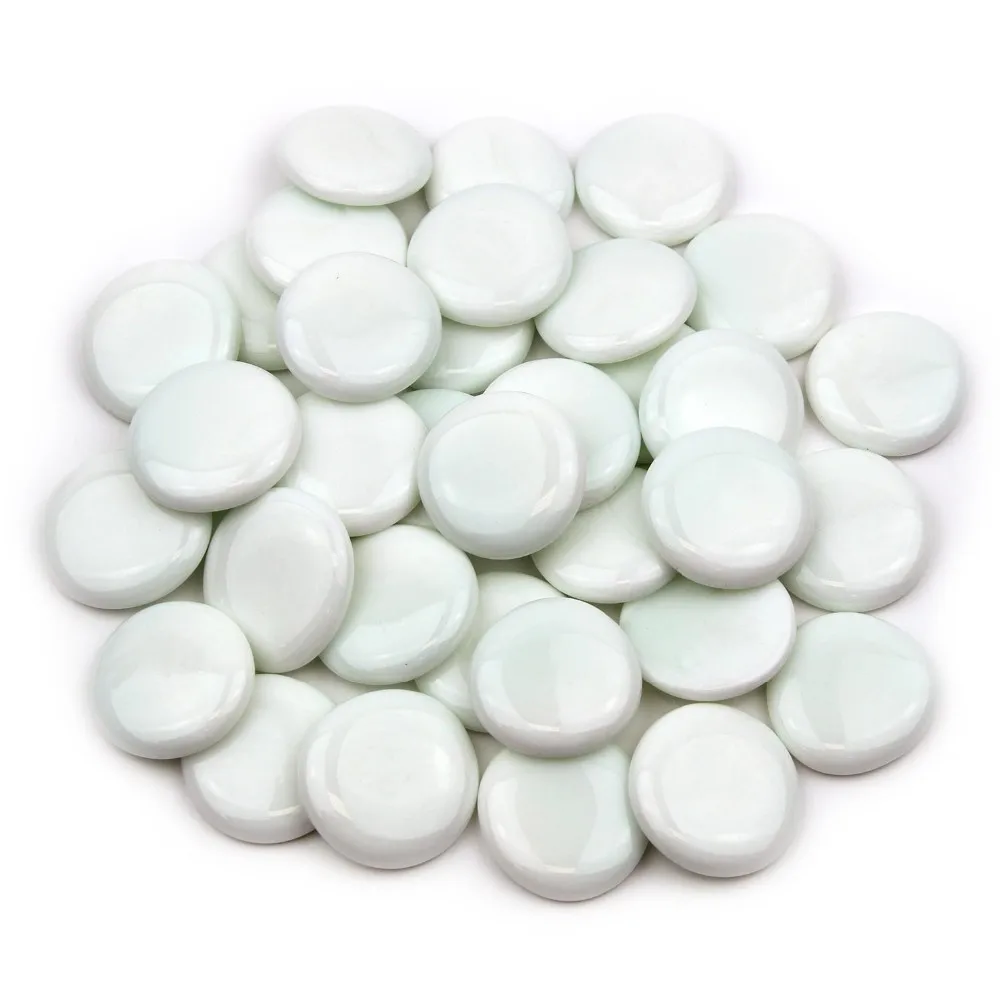 Houseables Glass Stone, Clear Marbles, glass  Pebbles for Vases