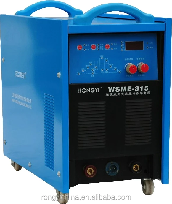 WSME315D Inverter AC/DC pulse TIG/MMA dual voltage 3Phases 220/380V welding equipment