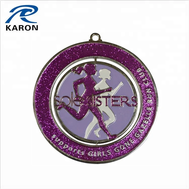 cheap bulk personalized revolve medal for wholesale