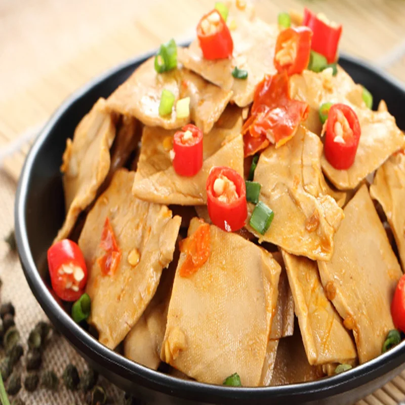 
Soybean Shiitake Mushroom 1000g Chinese Snack Food Dried Tofu Flavor 