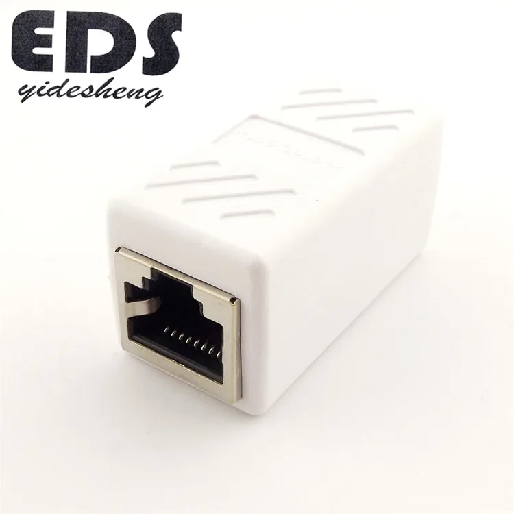 
Wholesale hot sale RJ-45 female to female network LAN coupler expander connector adapter 