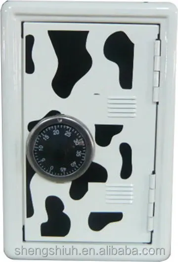 two digit combination lock with printing metal coin bank  coin box piggy bank saving bank