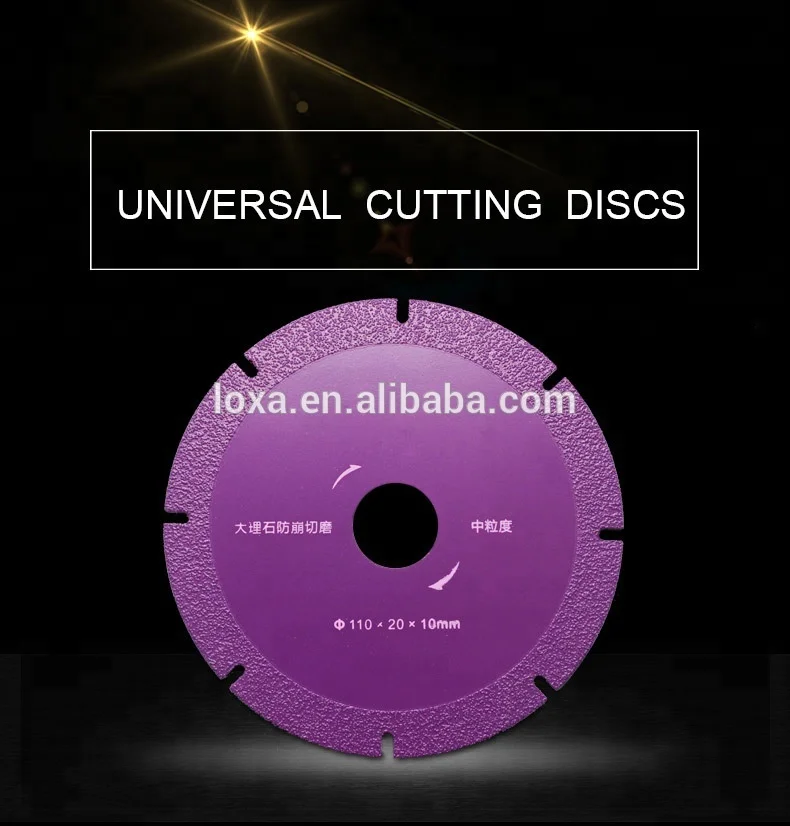 Brazing Diamond Cutting Disc Abrasive Tools Grinding Disc