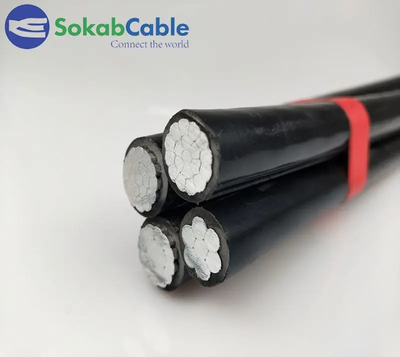 Most Competitive Price ALUMINUM CONDUCTOR ABC Aerial Bundle / overhead cable