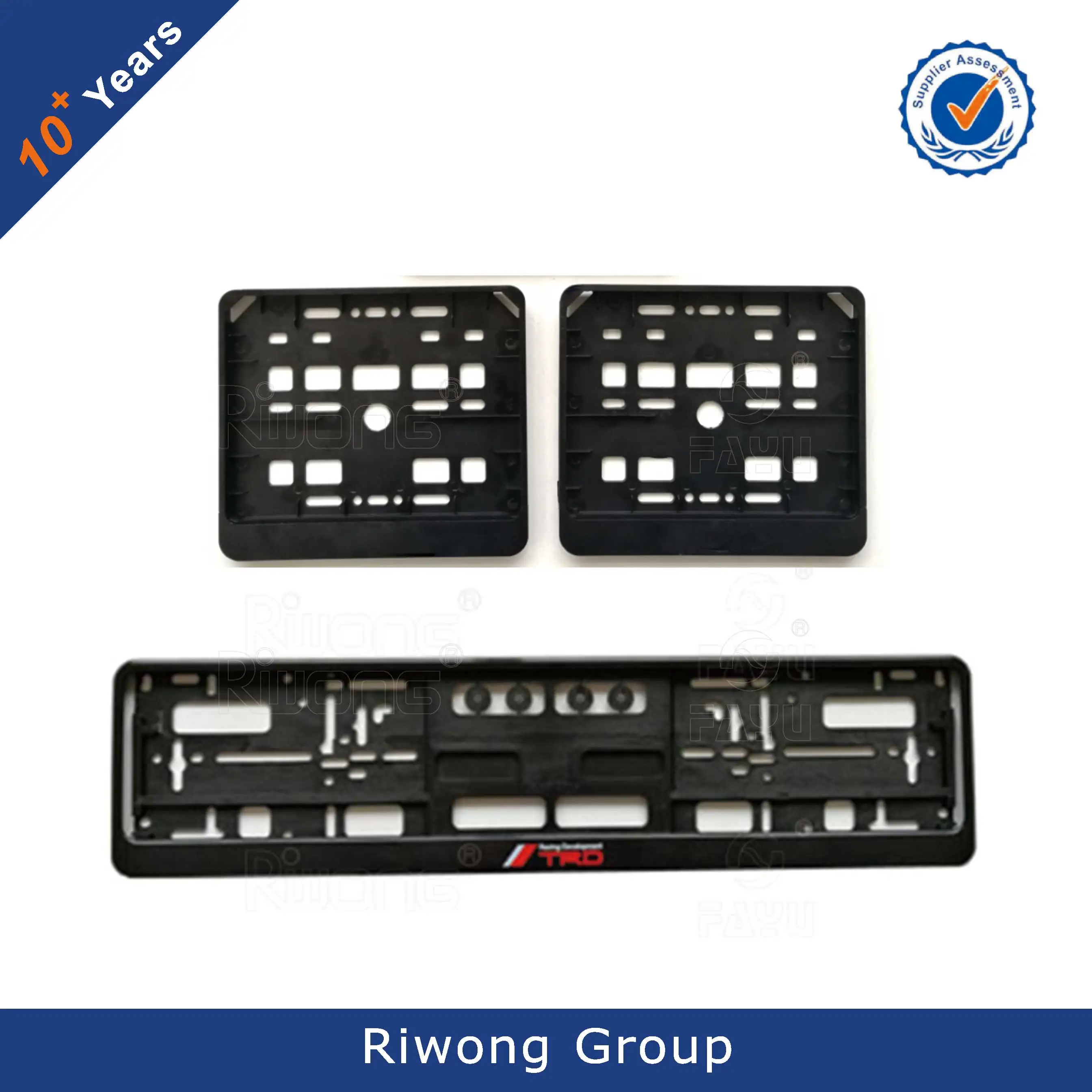 plastic license plate holder with customized logo
