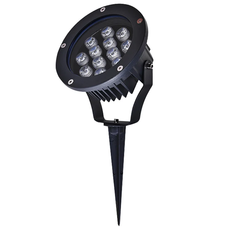 Smart Tuya RGB Outdoor Floodlight Power supply 12V 24V dc flood lamp 12watt led flood light 12w