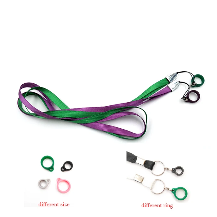 
Hot selling vape lanyard with logo custom, lanyard silicone ring vaporizer pen holder neck lanyard 