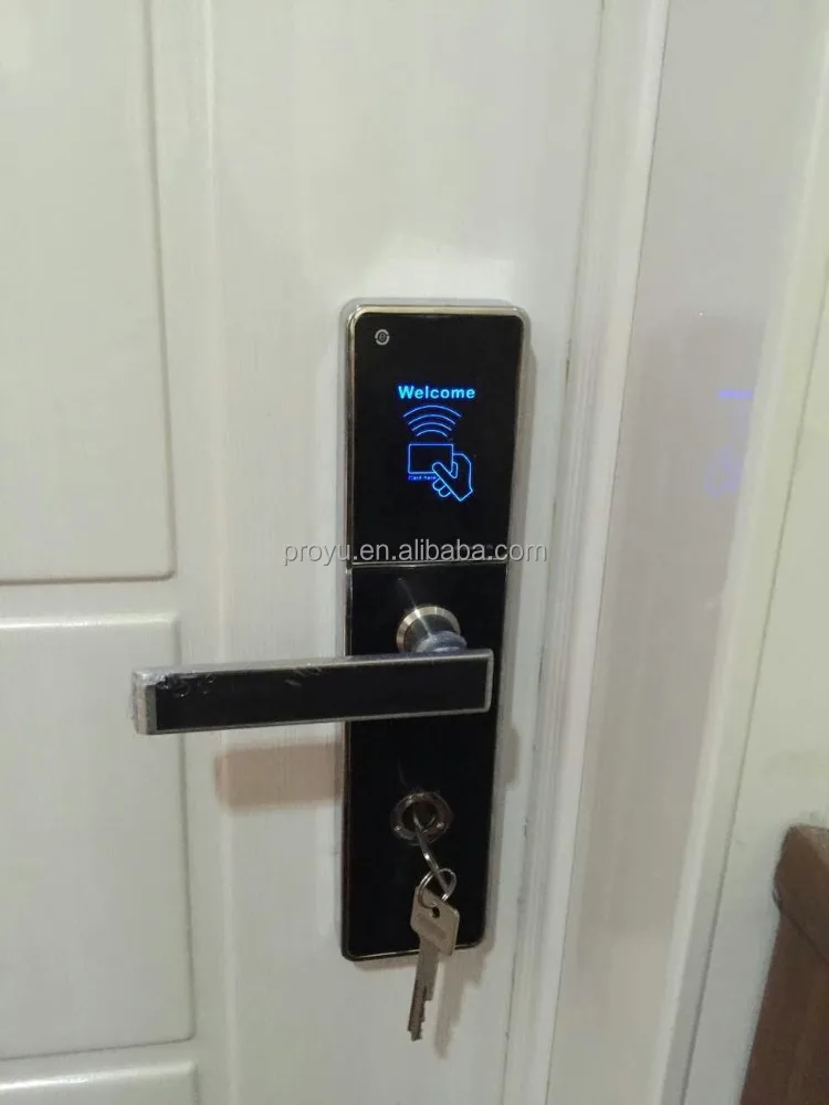 rfid temic card hotel lock with software PY-8505