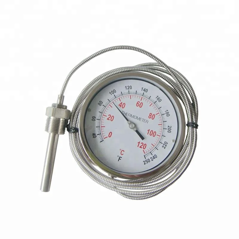 Stainless steel Industrial Pressure thermometer