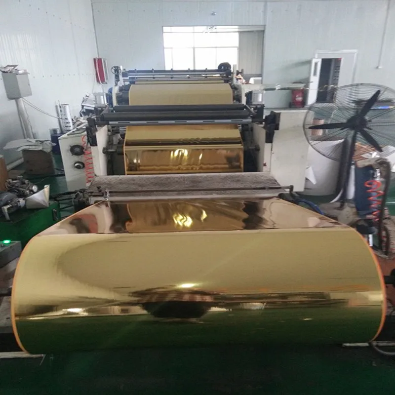 metallized laminated paper metallic paper for laser printing