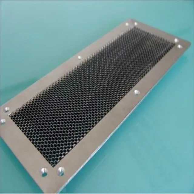 EMI RFI shield honeycomb ventilation air filter for faraday cage