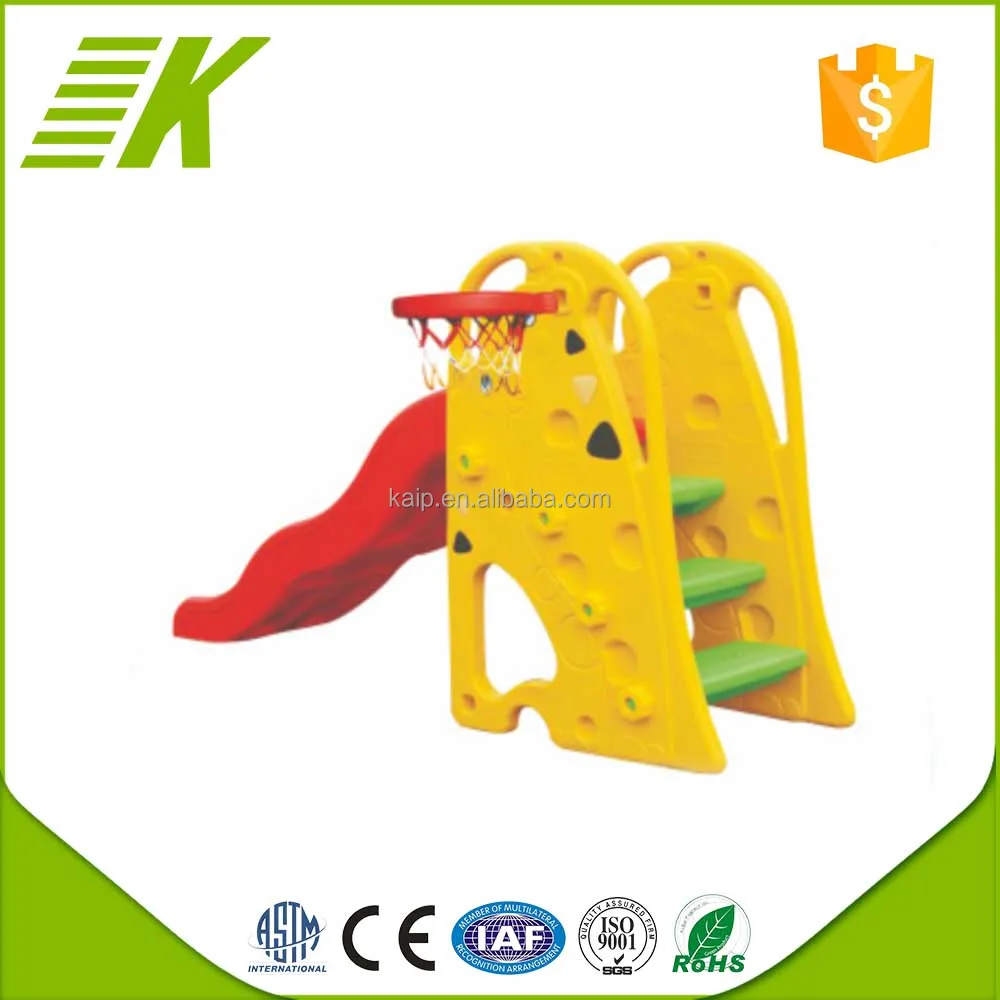 2016 new design kids indoor slide swing and slide
