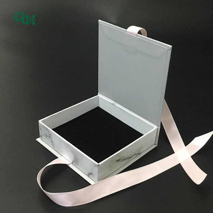 
Custom Printed Cardboard Jewel Surprise Gift Boxes Packaging Jewelry Packing With Ribbon For Bracelet 