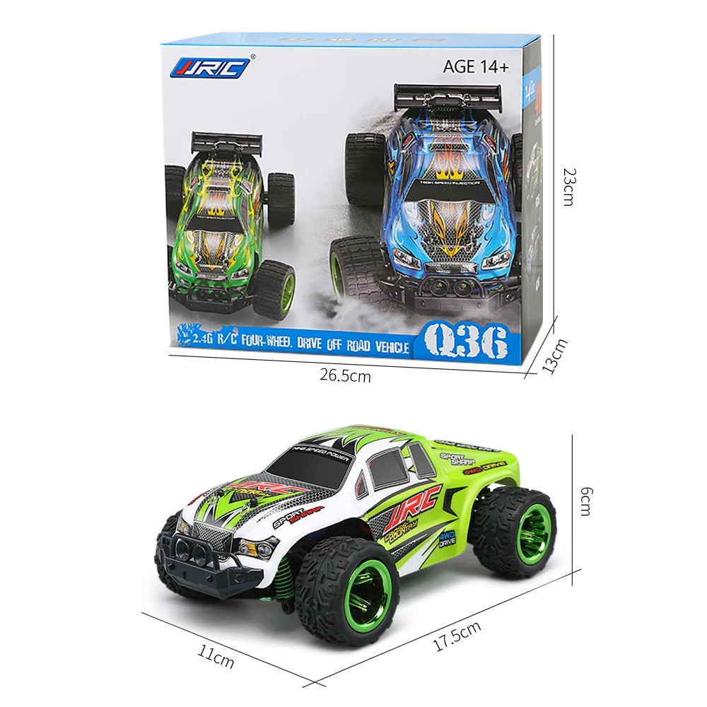 Popular toy JJRC Q35 RC toy cars 1:26 Truck Monsters Off-road Vehicle RC car RTR VS A979 Kids toys cars