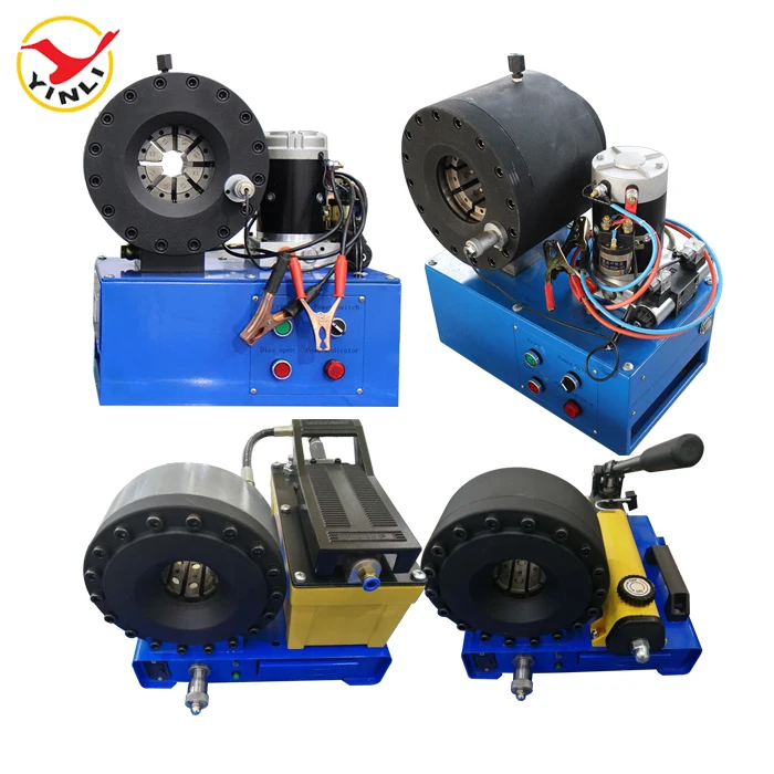 Высокое качество авто загрузка 12/24V аккумуляторная батарея питания гидравлических шланговых прессовочных машин трубы