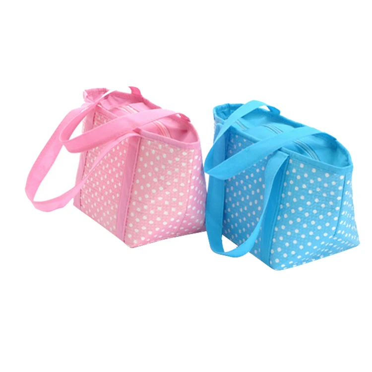 
China Manufacturers Custom Printed Lunch Cooler Insulated Shopping Bag 