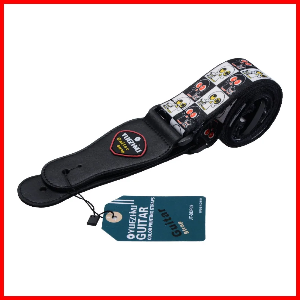 JT-BDP09 персонализировать оптовая продажа длинный гитарный ремень для музыкального инструмента