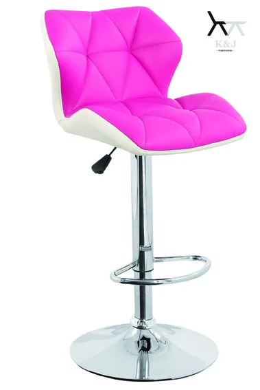 Лучший дизайн ПУ форма цветка Регулируемый поворотный резиновое кольцо барный стул TF055A