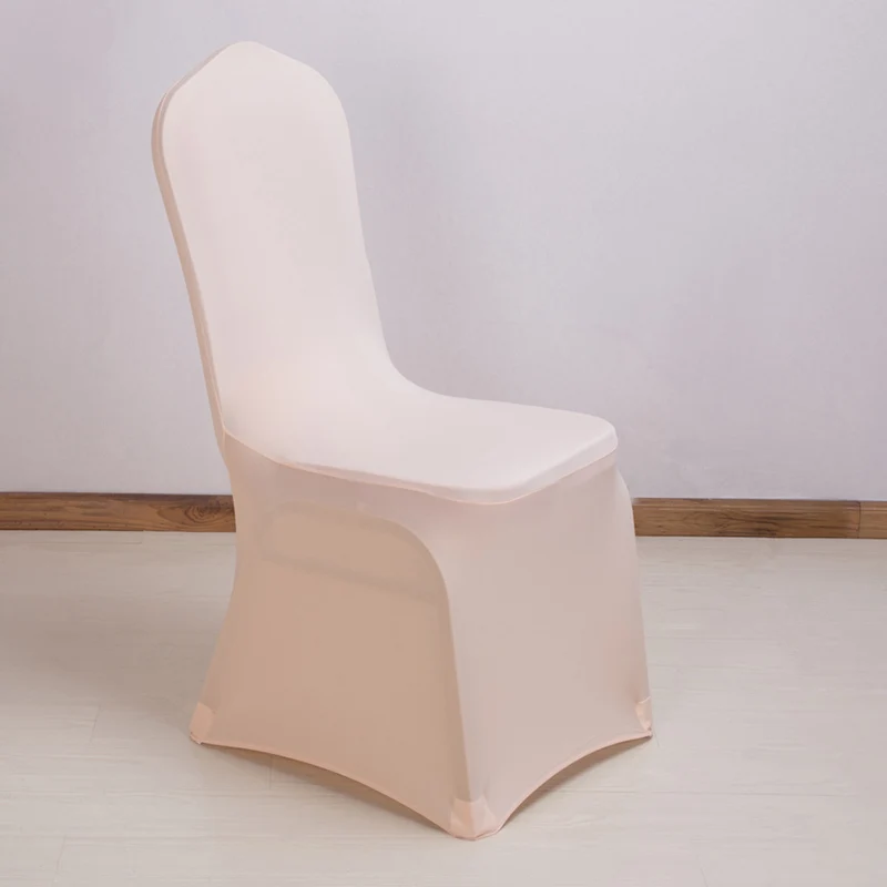 Винно-красный свадебный Универсальный чехол из спандекса для стульев для банкетной вечеринки в отеле