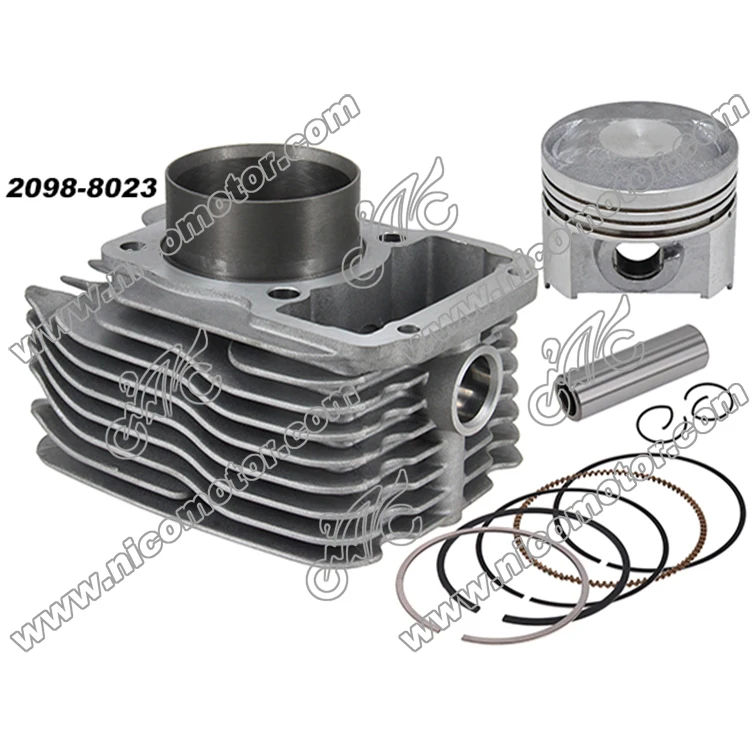 57.4mm 150CC Motorcycle Cylinder Kit With Piston Cylinder block And Pin for TY150