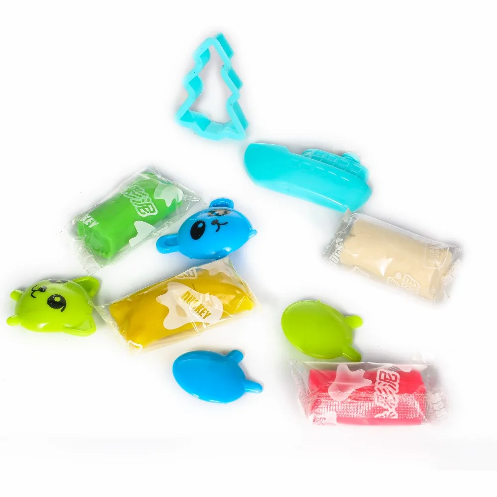 Ремесло Обучающие игрушки тесто Пластилин Горячие продажи DIY Дети ручной работы игрушка 16 видов цветов CN;ZHE DUCKEY EN-71