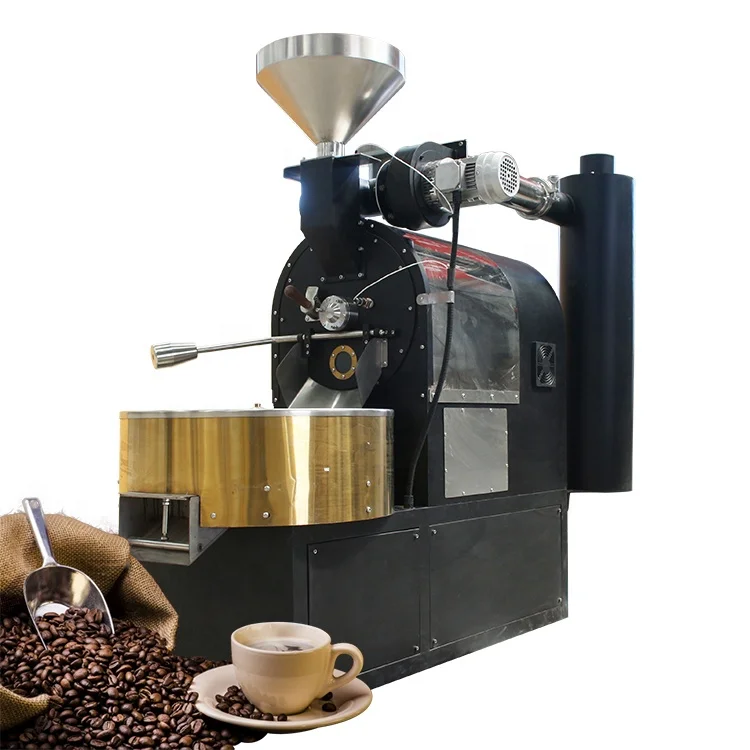 
coffee beans roaster equipment gas and electric heating coffee roaster 