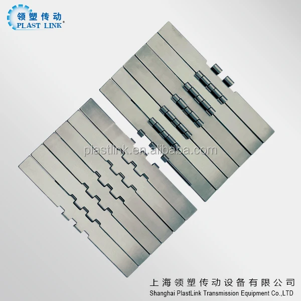 SSC 802-K750/K1000/K1200 straight run stainless steel tabletop conveyor chain