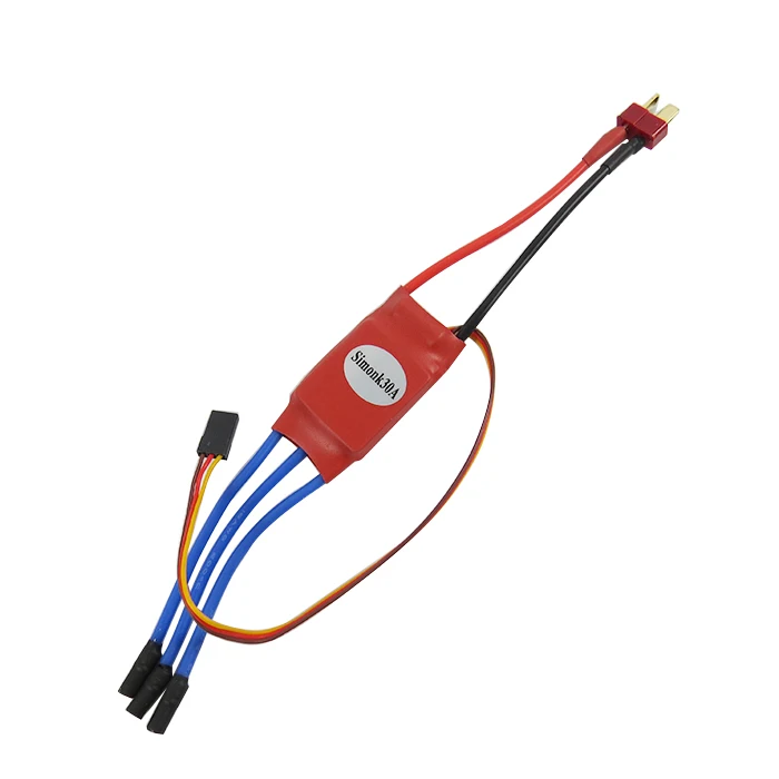 QB003-2 XXD Красный Регулятор скорости двигателя 30A бесщеточный ESC