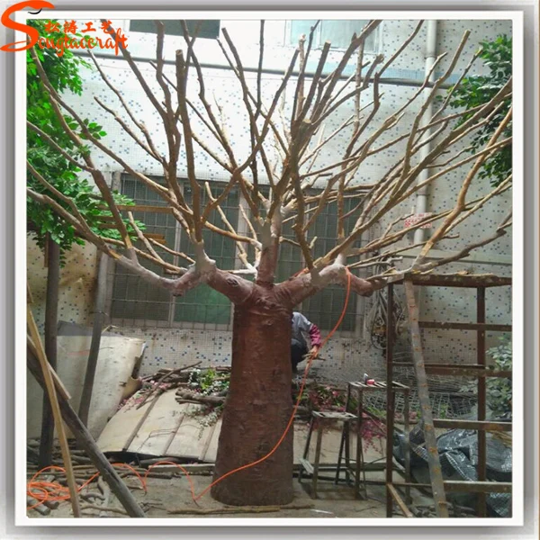 Artificial decorative dry trunk candy tree hanging lollipops tree for outdoor or kindergarten