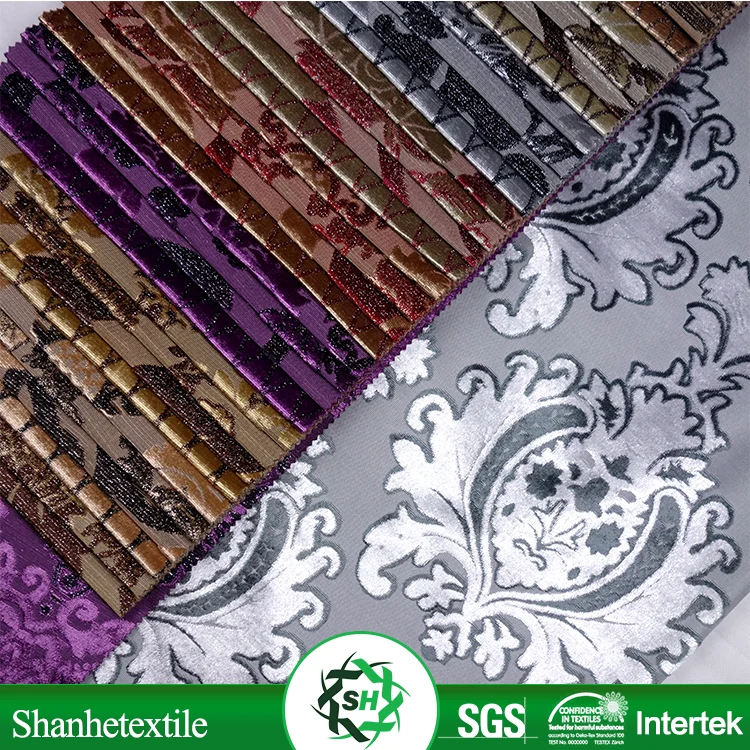 Polyester fabric price kg stock lots textile velvet fabric