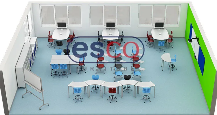 
Flexus Student modular tables single school table in the philippines 