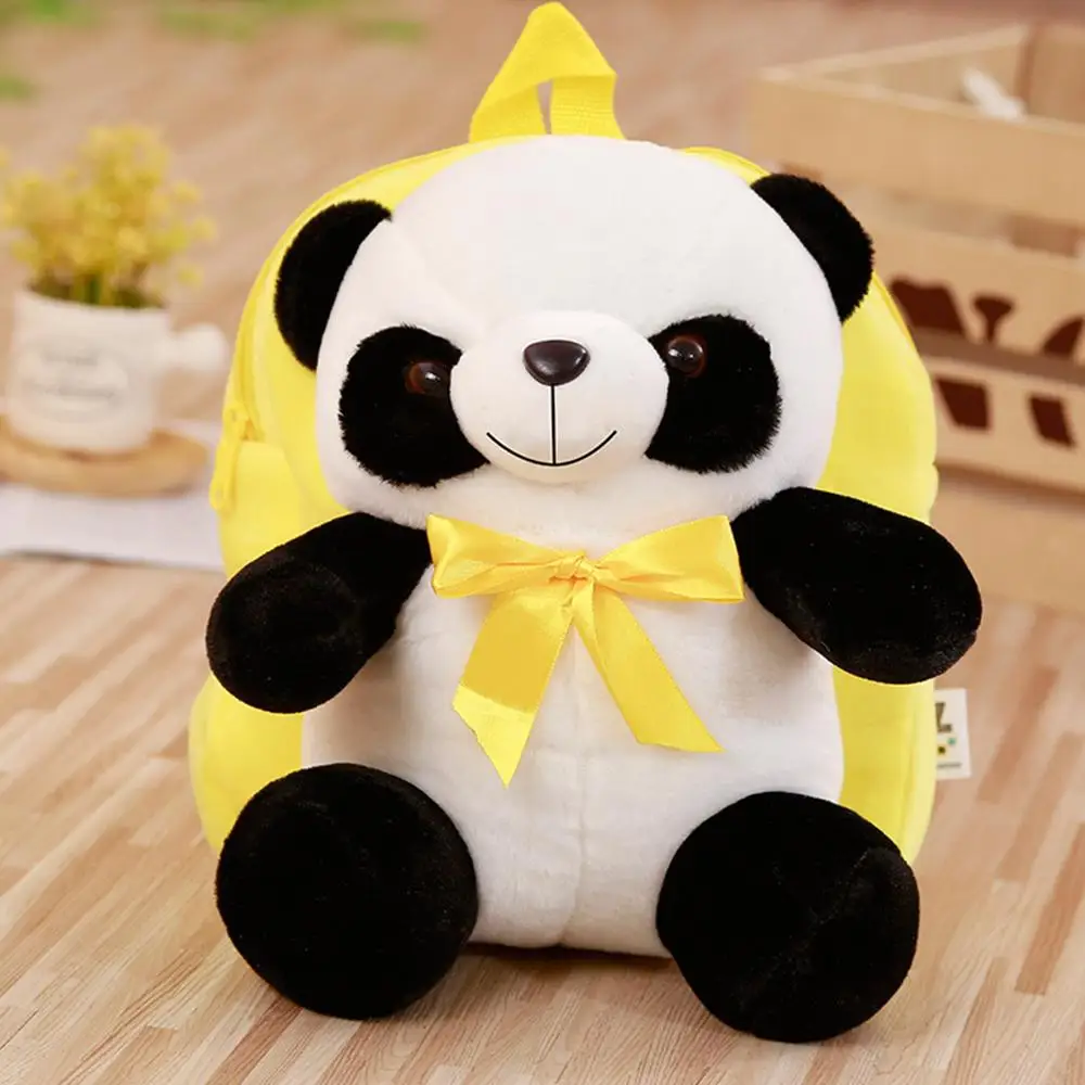 Animal Toy Panda School Bags Backpack For Kids
