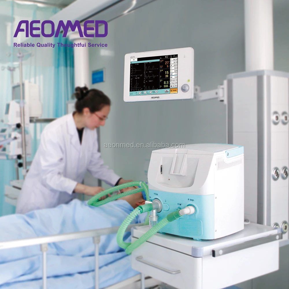 CE certificate medical equipment ICU ventilator for infant and adults